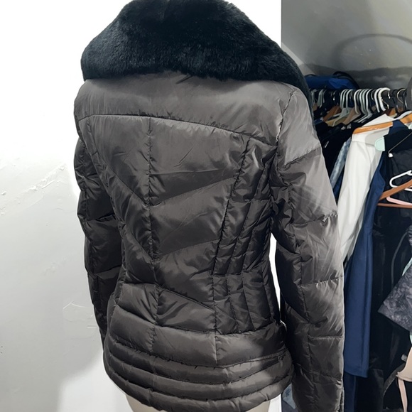 Real fur and real down coat by dawn levy size small - Picture 9 of 13
